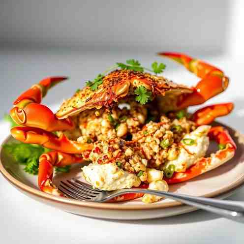 Grenadian Crab Back - Best Stuffed Crab Recipe